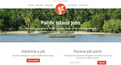 Desktop Screenshot of pacificislandjobs.com